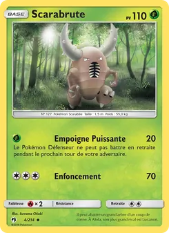 Carte Scarabrute 4/214 – Tonnerre Perdu
