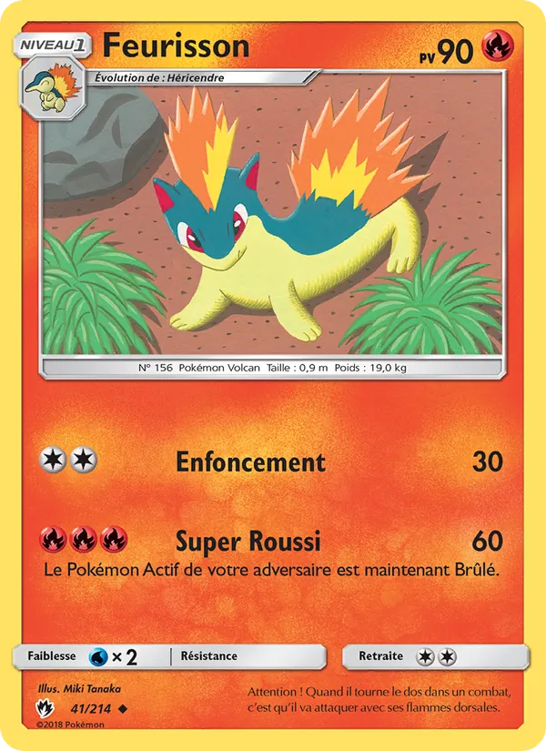 Carte Feurisson 41/214 – Tonnerre Perdu