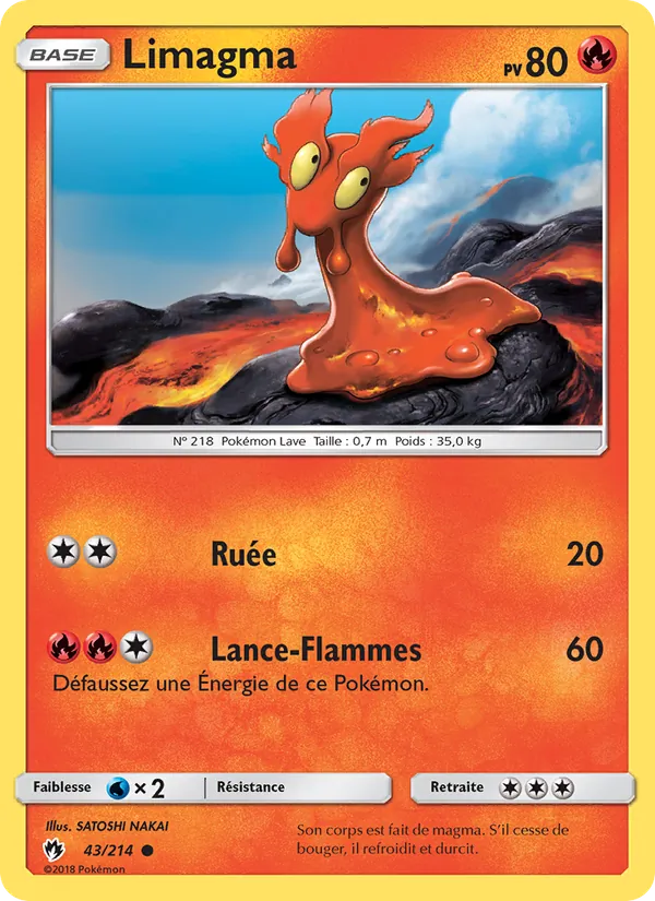 Carte Limagma 43/214 – Tonnerre Perdu