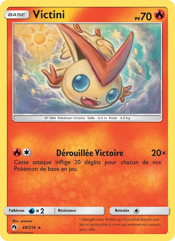 Carte Victini 49/214 – Tonnerre Perdu