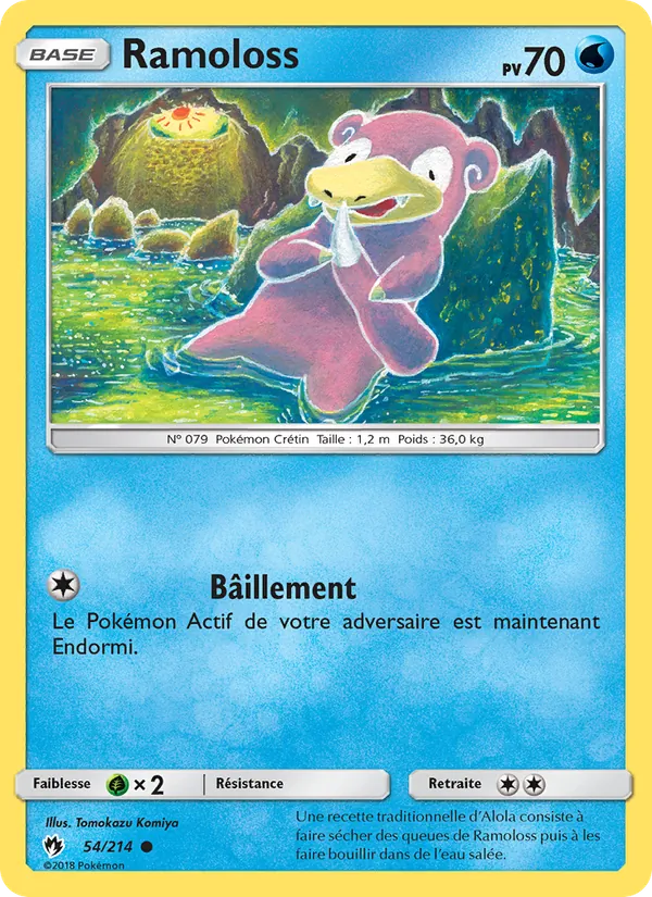 Carte Ramoloss 54/214 – Tonnerre Perdu