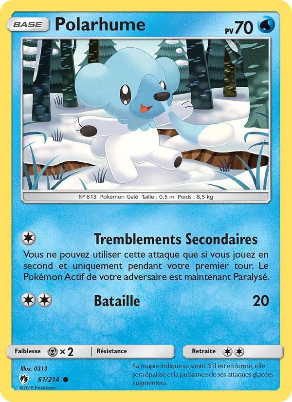 Carte Polarhume 61/214 – Tonnerre Perdu