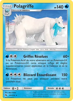 Carte Polagriffe 62/214 – Tonnerre Perdu