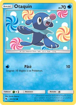Carte Otaquin 65/214 – Tonnerre Perdu