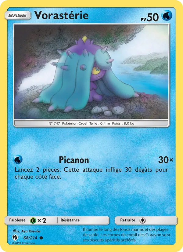 Carte Vorastérie 68/214 – Tonnerre Perdu
