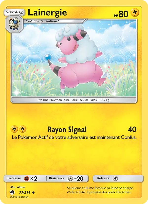 Carte Lainergie 77/214 – Tonnerre Perdu