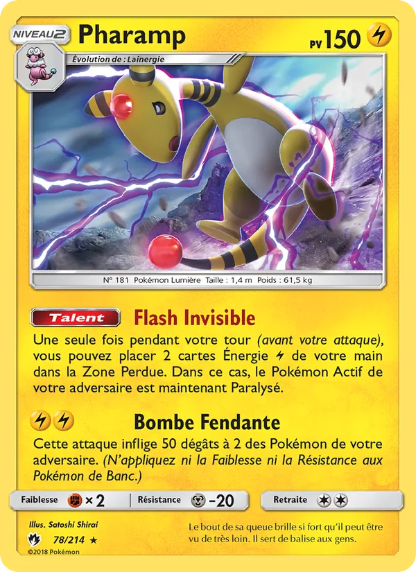 Carte Pharamp 78/214 – Tonnerre Perdu