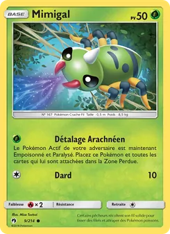 Carte Mimigal 9/214 – Tonnerre Perdu