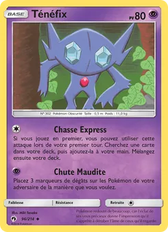 Carte Ténéfix 96/214 – Tonnerre Perdu