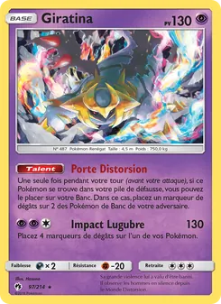 Carte Giratina 97/214 – Tonnerre Perdu