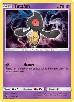 Carte Tutafeh 99/214 – Tonnerre Perdu