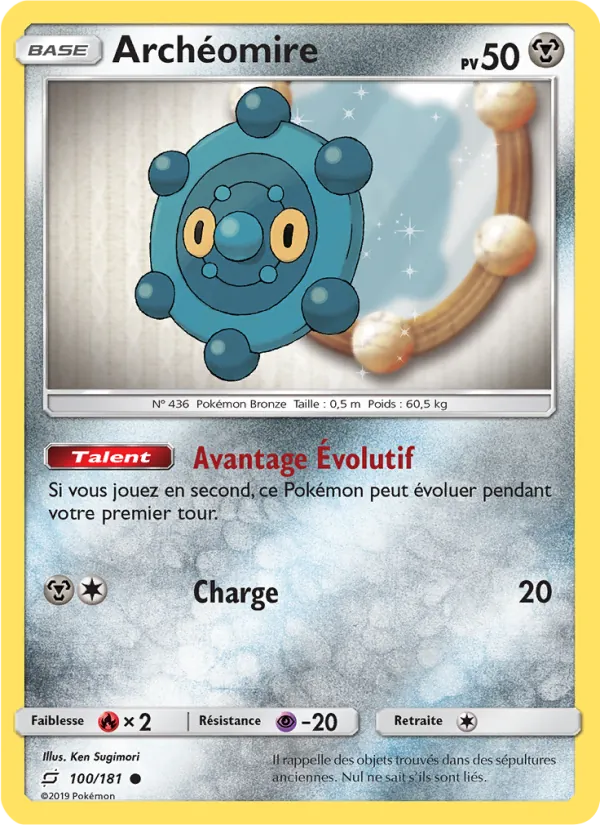 Carte Archéomire 100/181 – Duo de Choc