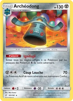 Carte Archéodong 101/181 – Duo de Choc