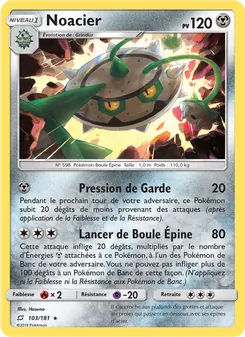 Carte Noacier 103/181 – Duo de Choc