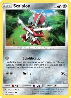 Carte Scalpion 104/181 – Duo de Choc