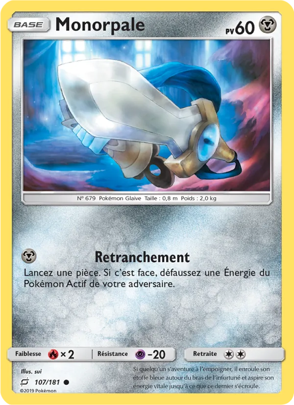 Carte Monorpale 107/181 – Duo de Choc