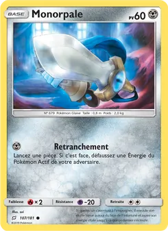 Carte Monorpale 107/181 – Duo de Choc