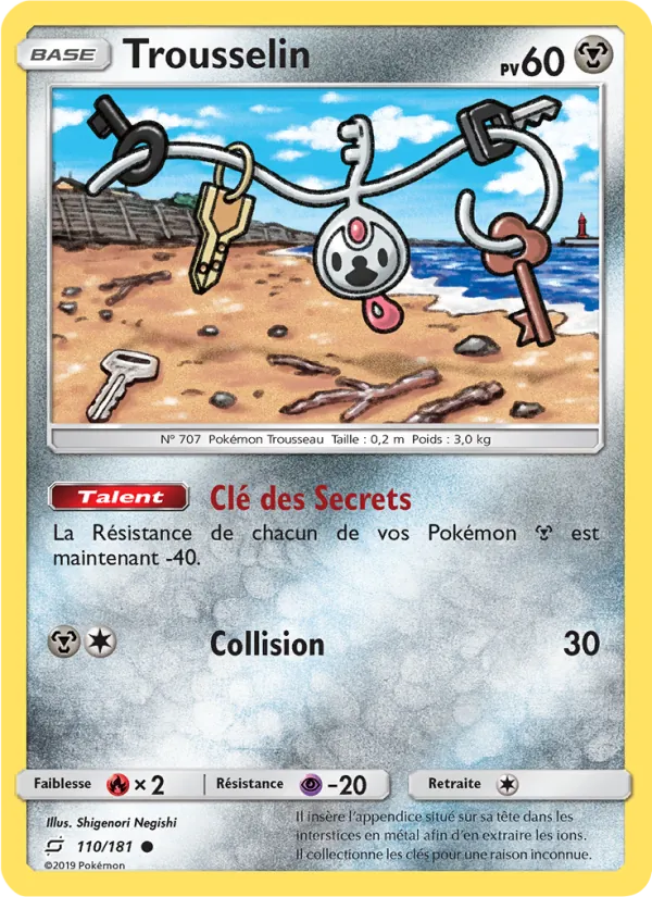 Carte Trousselin 110/181 – Duo de Choc