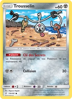 Carte Trousselin 110/181 – Duo de Choc