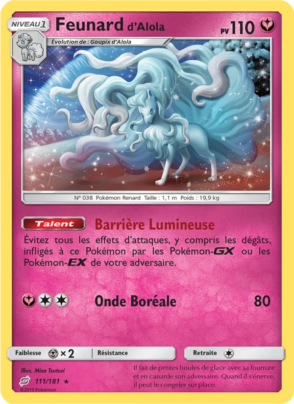 Carte Feunard d’Alola 111/181 – Duo de Choc
