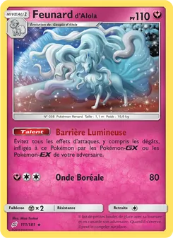 Carte Feunard d’Alola 111/181 – Duo de Choc
