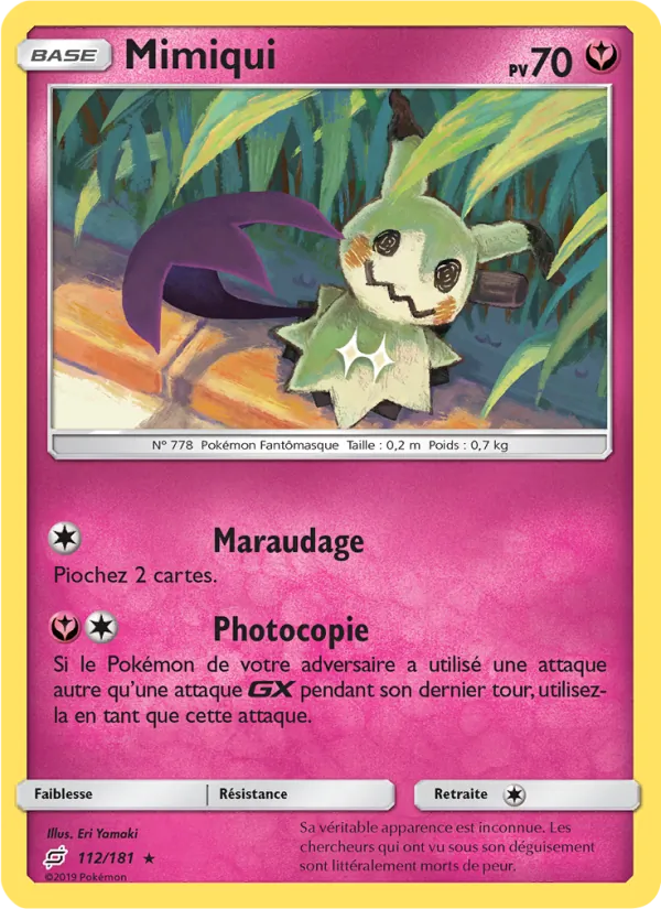 Carte Mimiqui 112/181 – Duo de Choc