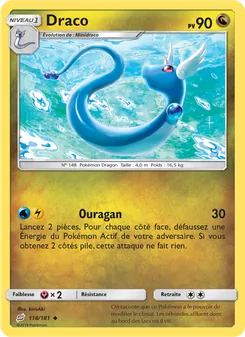 Carte Draco 118/181 – Duo de Choc
