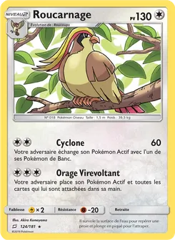 Carte Roucarnage 124/181 – Duo de Choc