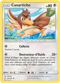 Carte Canarticho 127/181 – Duo de Choc