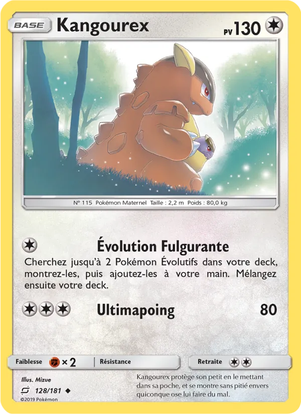 Carte Kangourex 128/181 – Duo de Choc