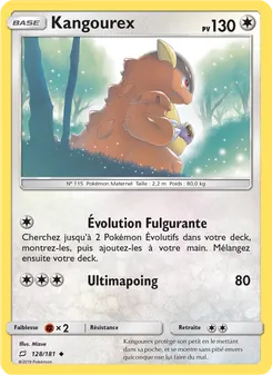 Carte Kangourex 128/181 – Duo de Choc