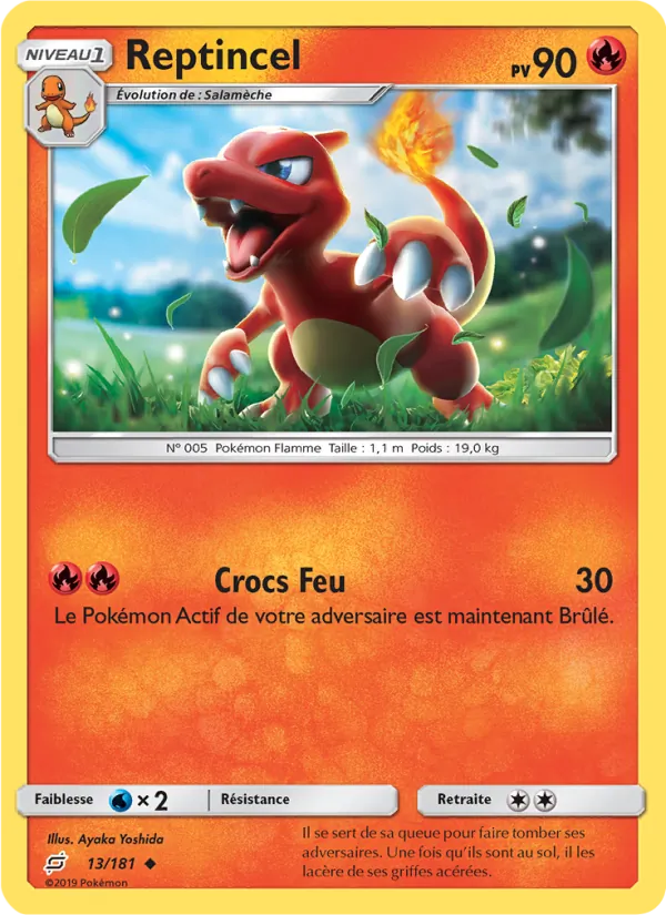 Carte Reptincel 13/181 – Duo de Choc