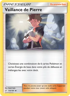 Carte Vaillance de Pierre 135/181 – Duo de Choc