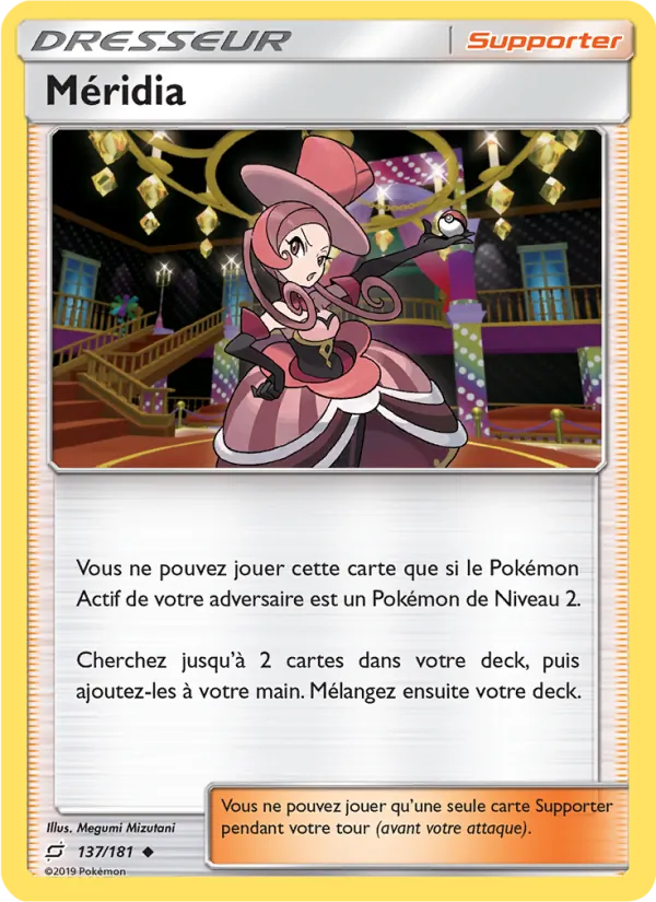 Carte Méridia 137/181 – Duo de Choc