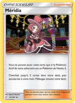 Carte Méridia 137/181 – Duo de Choc
