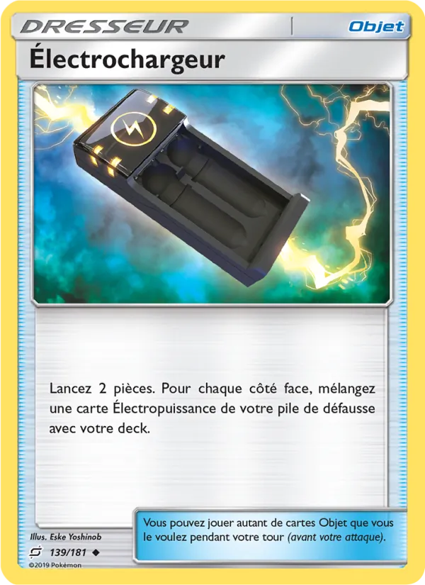 Carte Électrochargeur 139/181 – Duo de Choc