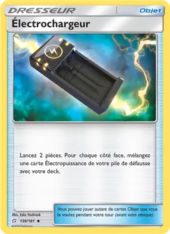 Carte Électrochargeur 139/181 – Duo de Choc