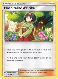 Carte Hospitalité d’Erika 140/181 – Duo de Choc