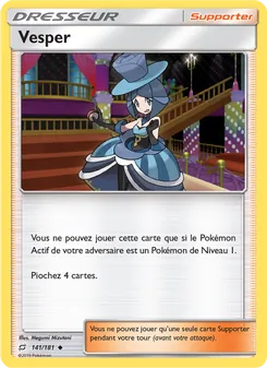 Carte Vesper 141/181 – Duo de Choc