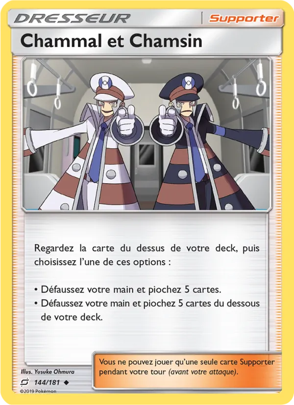 Carte Chammal et Chamsin 144/181 – Duo de Choc