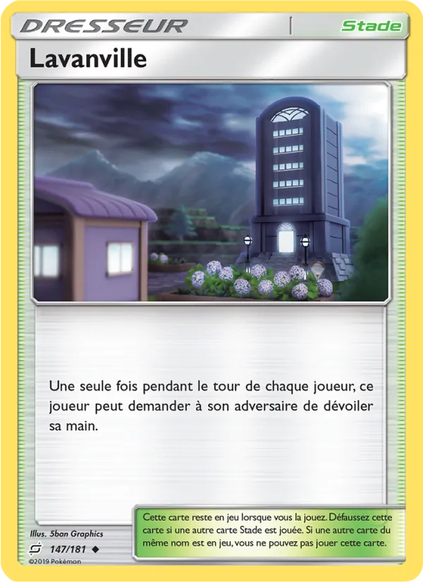 Carte Lavanville 147/181 – Duo de Choc
