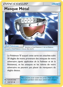 Carte Masque Métal 148/181 – Duo de Choc