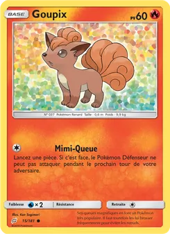 Carte Goupix 15/181 – Duo de Choc