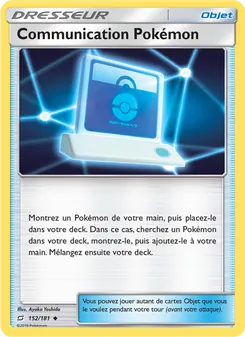 Carte Communication Pokémon 152/181 – Duo de Choc