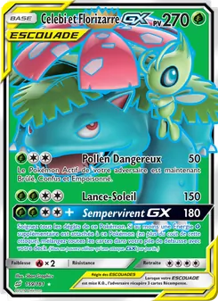 Carte Celebi et Florizarre GX 159/181 – Duo de Choc