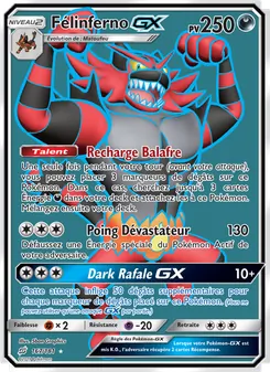 Carte Félinferno GX 167/181 – Duo de Choc