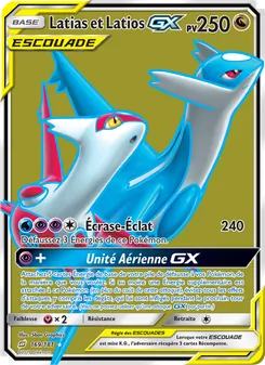 Carte Latias et Latios GX 169/181 – Duo de Choc