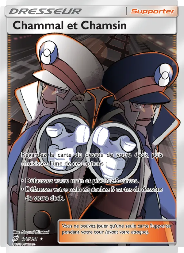 Carte Chammal et Chamsin 176/181 – Duo de Choc