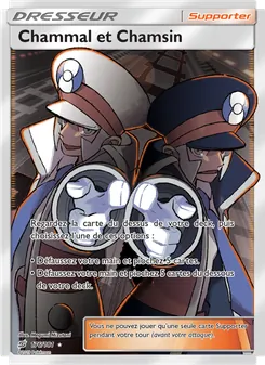 Carte Chammal et Chamsin 176/181 – Duo de Choc