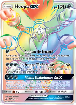 Carte Hoopa GX 187/181 – Duo de Choc